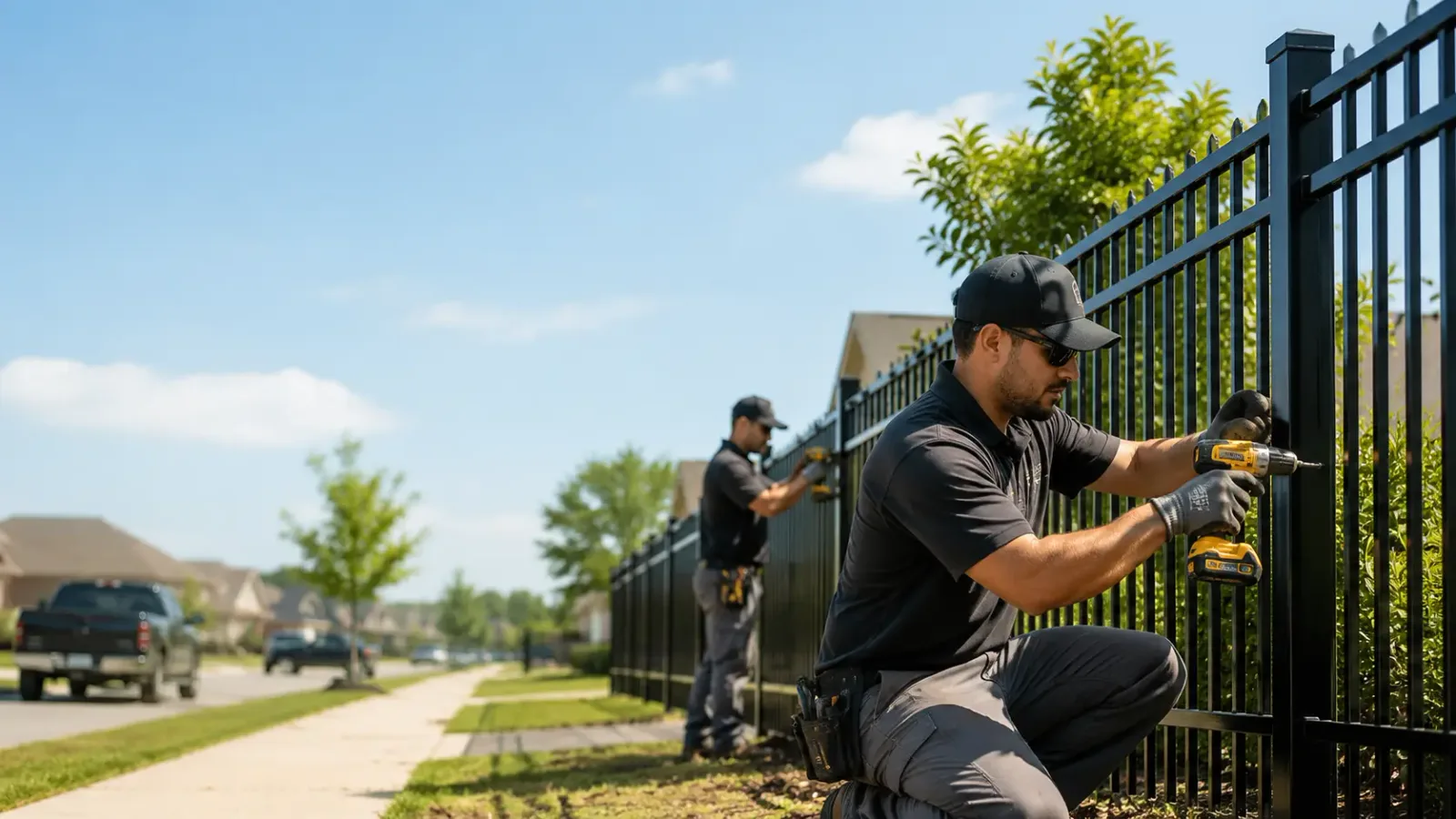 Metal Fence Installation in Lumpkin, GA